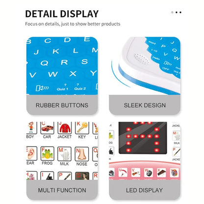 Learning Machine Laptop Computer Child Electronic Preschool Language Education Toys Gift Toddler Kid Developing Cognitive Skills