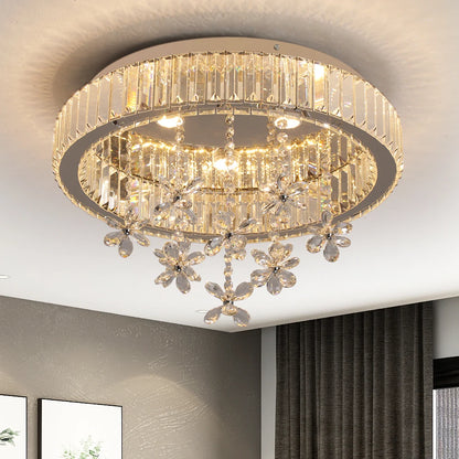 Crystal LED Ceiling Lamp Modern Chandelier Pendant Light Luxury Home Decor Living Dining Room Decor Fixtures Plafonnier Lustre