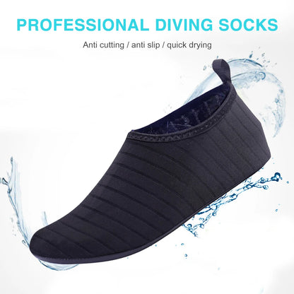 1 Pair Water Barefoot Shoes Women Men Quick-drying Swimming Diving Beach Socks Sneakers Snorkeling Accessories