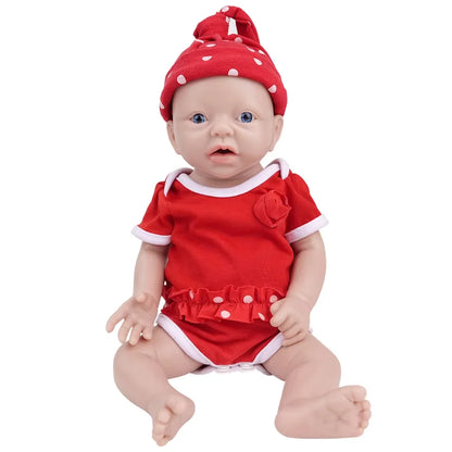 IVITA 100% Full Silicone Reborn Doll Wholesale Realistic Baby Toys Lifelike Newborn Baby DIY Painted Dolls Kit for Children Gift