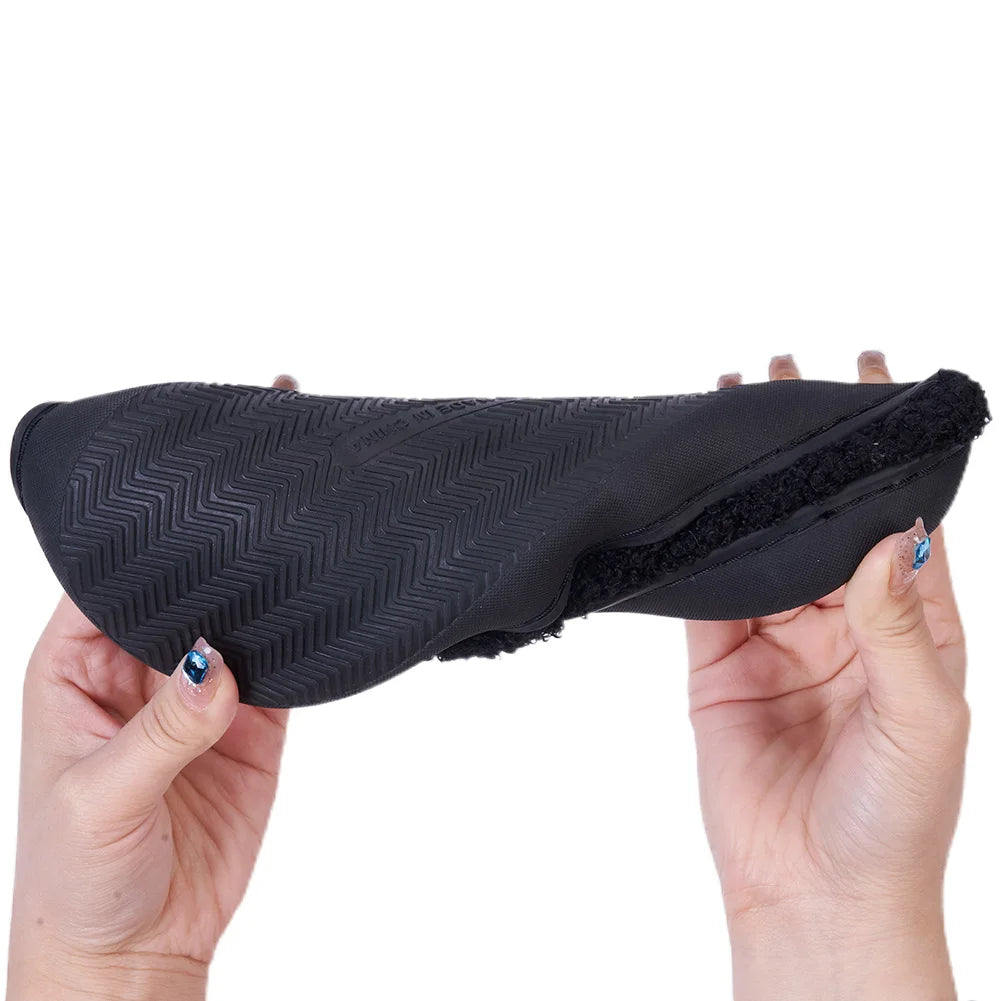 Halloween Palm Plush Slippers Warm Slip-on House Shoes Comfortable Flat Thermal Slippers Fluffy Home Slippers for Autumn Winter