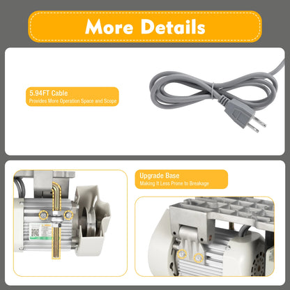 4500rpm 110V 600W Brushless Sewing Machine Servo Industrial Servo Motor for light to heavy-duty work ,straight stitch machines