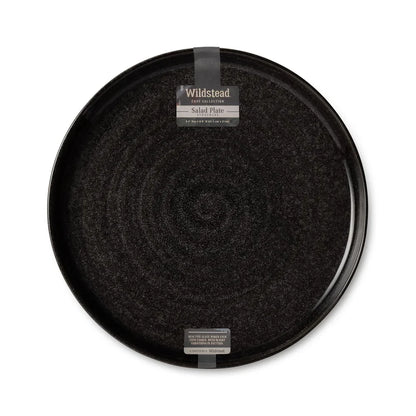 Ceramic Salad Plate Round Rustic Dinnerware Microwave Dishwasher Safe Perfect Serving Appetizers Side Dishes and Salads