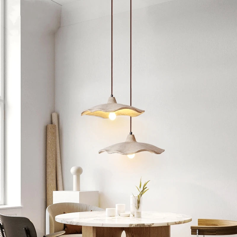 Japanese Homestay Restaurant Lamp Nordic Cream Style Modern Art Medieval Vintage Lamps Wabi-Sabi Chandelier Bedroom Bedside Lamp
