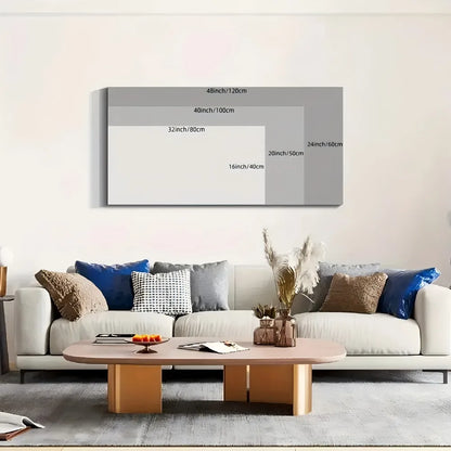 Golden Lily canvas art, 1.5 inch thick wood frame, canvas printed large mural, suitable for modern homes and offices