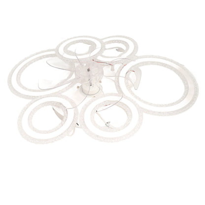 Ceiling Fan Light Flush Mount Ceiling Fan Light Easy To Install Unique Simple Nordic for Dining Room