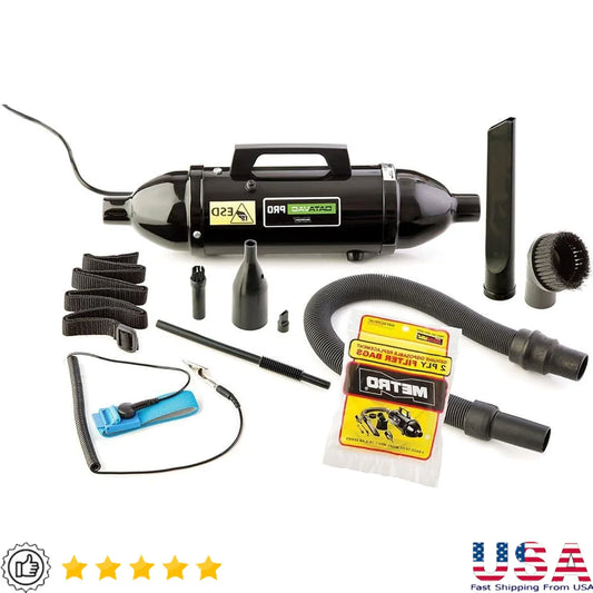 ESD Safe Vacuum Blower Computer Cleaning Tool Removing Dust Lint Paper Shreds Micro Cleaning Kit Lightweight Portable