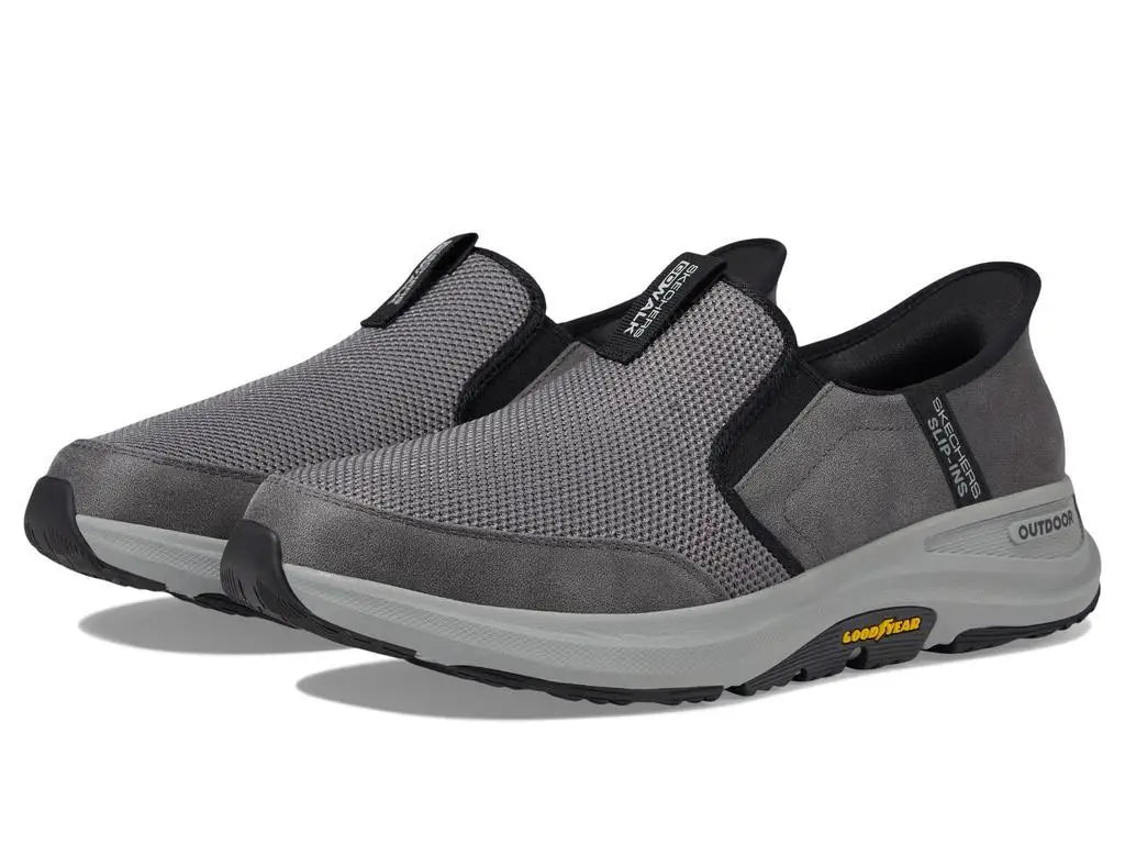 SKECHERS Go Walk Unisex Slip-On Running Sneakers with Hands-Free Comfort Easy Slip-On Design for Outdoor Sports