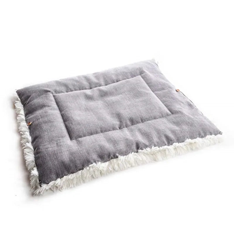 Autumn and Winter Thick Cat Bed Pet Mat Dual-use Dog Bed Cat Mat Plush Cat Mattress Pet Bed Autumn and Winter Nest Mat 2025 New