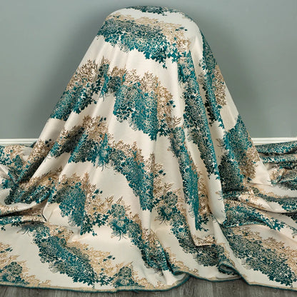 SJD LACE African Lace Fabric 2025 High Quality French Gild Brocade Jacquard Lace Fabric For Women Wedding Party Dresses Sew 3482