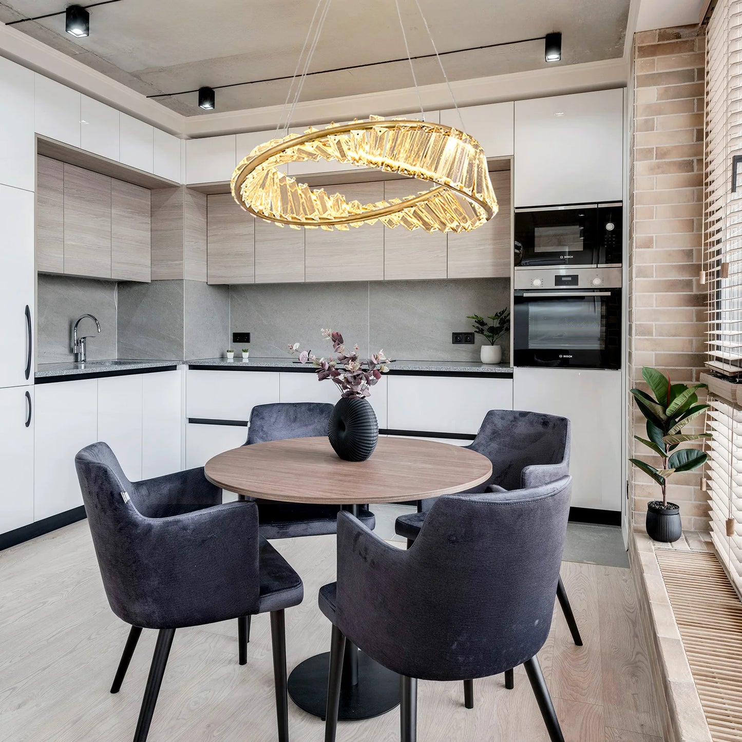 Gold Crystal Ceiling Chandelier Decoration Home Hanging Chandelier Living Room Led Ceiling Lamps Modern Lighting Pendants