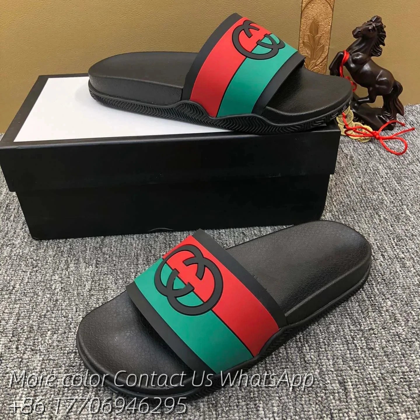 Designer Sandal Women Men Rubber Leather Slide Sandal Dress Shoe Wedges Sandal Beach Slippers Luxury Summer Platform