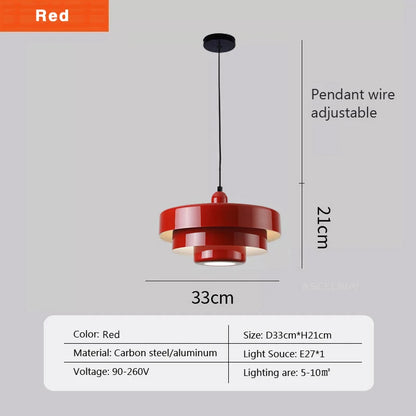Nordic Pendant Light Medieval Aluminum Ceiling Chandelier for Living Room Bedroom Dining Room Bar Simple Indoor Home Decor Light