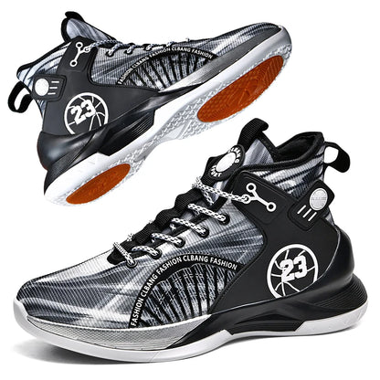 Men Basketball Shose Fashion Sneakers Breathable Running Shoes Non Slip Sport Shoes
