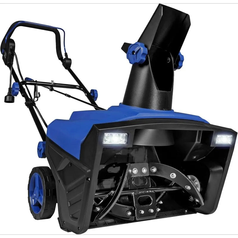ZZH  Snow20 Corded Snow Blower 20 Inch, Steel Auger, Dual LED Lights, 1800 Watt Motor, Electric Snow Blower with 25ft Throwing