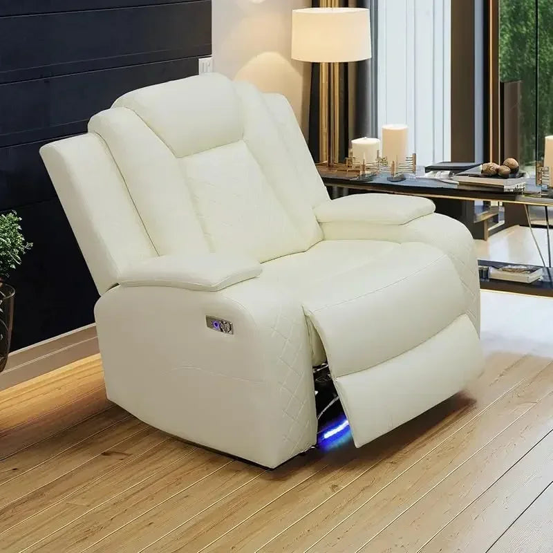 RPD4-Recliner sofa.Black Power Recliner Sofa Set for Living Room