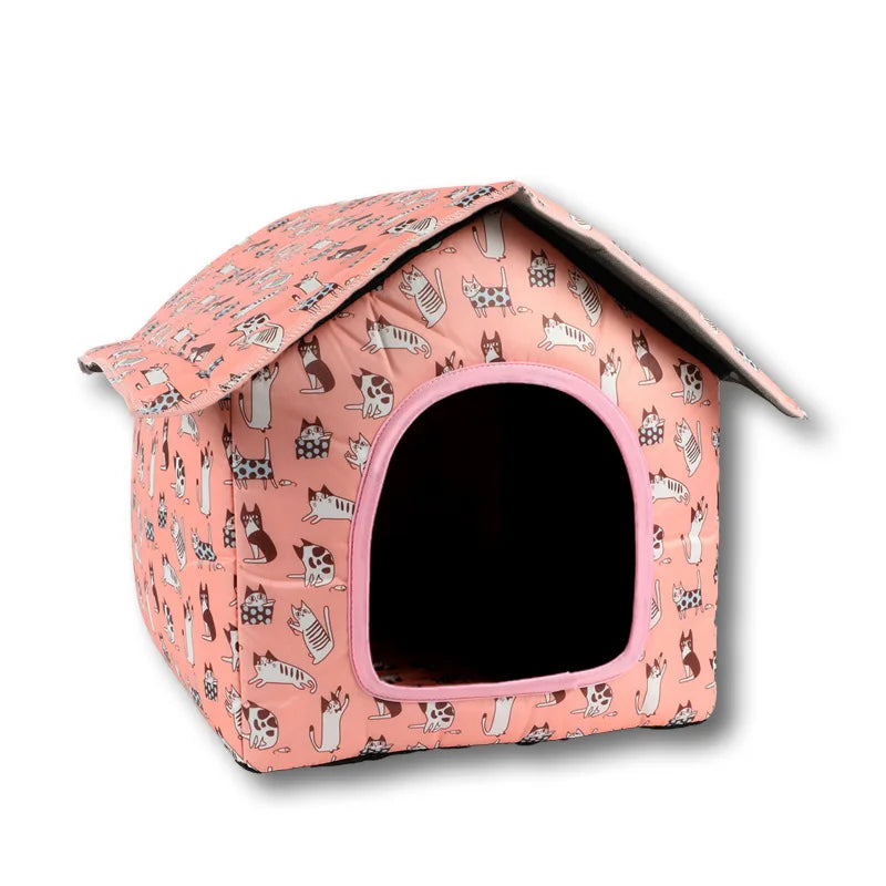 Water-resistant Foldable and Detachable Pet House Ideal for Cats Dogs in Outdoor Environments Cat House Cats Home Pet Supplies