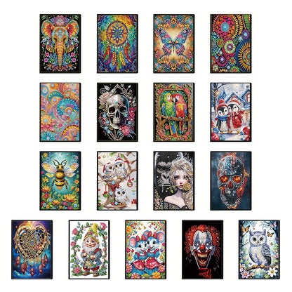 DIY Special Shaped Journal Sketchbook DIY Diamond Art Diary Book Journal Notebook for Adults Kids Home Office Art Drawing