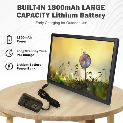 16 Inch Portable LED TV, 1080P Digital TV ATSC High Sensitivity Widescreen Television, , USB, Digital Tuner, AV in/Out