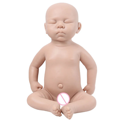 Authentic 100% Silicone Unpainted Reborn Baby Dolls Shipped from USA Warehouse Wholesale Realistic Baby Dolls for Kids Bebe Toys