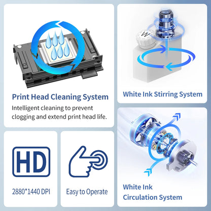 OYfame impresora dtf a4 For Epson L805 DTF Printer L800 DTF Transfer Film t shirt printing machine A4 for textil fabric clothes