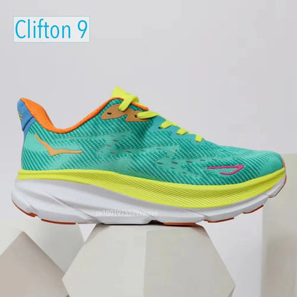 Brand Sneakers Clifton 9 Running Shoes Light Outdoor Sports Trainers Lifestyle Shock Absorption Athletic Shoes For Men And Women