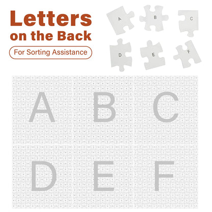 1000 Pieces Jigsaw Puzzles for Adults, Dog Puzzle w/ Letters on Back, Funny Animal Puzzle, Christmas Birthday Gifts, Home Decor