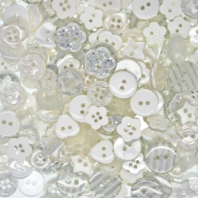 50pcs 15-20Patterns Resin Buttons Mixed Randomly12-15mm KIDS Clothes Accessory W20007 sewing accessories diy buttons for crafts
