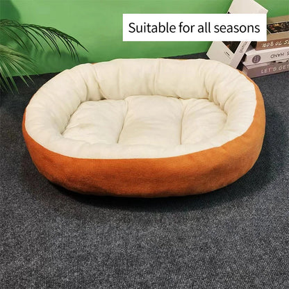 Cat & Dog Beds Oval shaped pet nest All Houses Supplies Things Habitats Basket House Beds Pet Products Cushion Goods Accessories