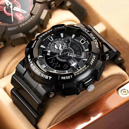 Fashion trend men's watches youth multi-function sports electronic watch