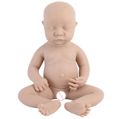 Authentic 100% Silicone Unpainted Reborn Baby Dolls Shipped from USA Warehouse Wholesale Realistic Baby Dolls for Kids Bebe Toys