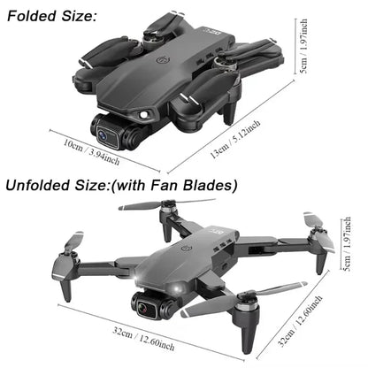 L900 Pro GPS Drone 4K Professional HD Dual Camera 5G Wifi Photography Brushless Foldable Quadcopter RC Distance 1.2KM Drones Toy