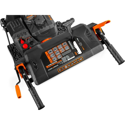 24-Inch 209cc Two-Stage Gas Snow Blower with Electric Start, Self-Propelled SB209E