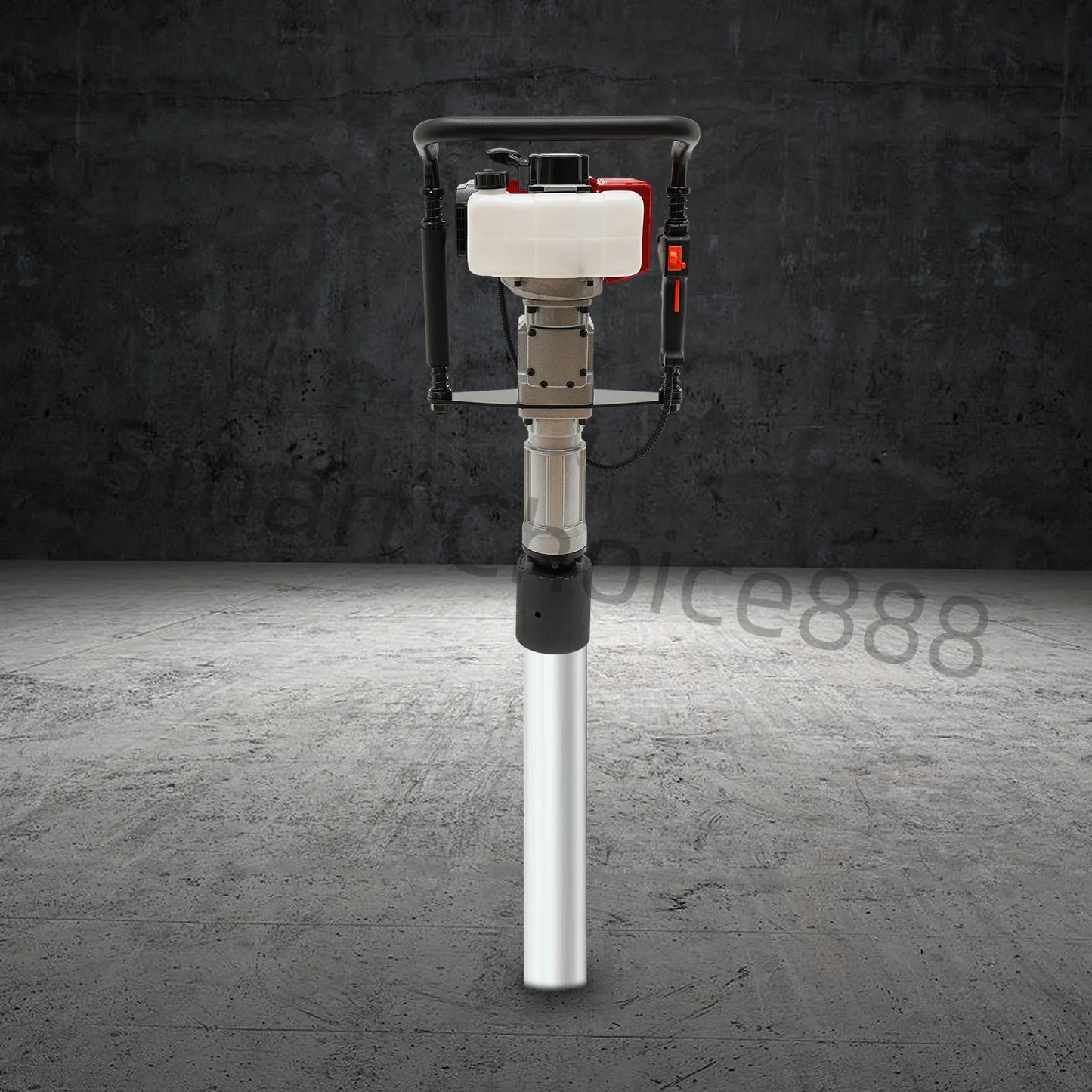 52CC Jack Hammer 2-Stroke 1900W Gas Powered Demolition Concrete Breaker Punch Drill w/Low Noise & High Impact for Chipping