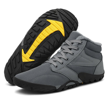 Winter Snow Boots Cold-Proof Trekking Shoes Anti Slip Minimalist Five Finger Boots Lightweight Walking Boots for Hiking Climbing