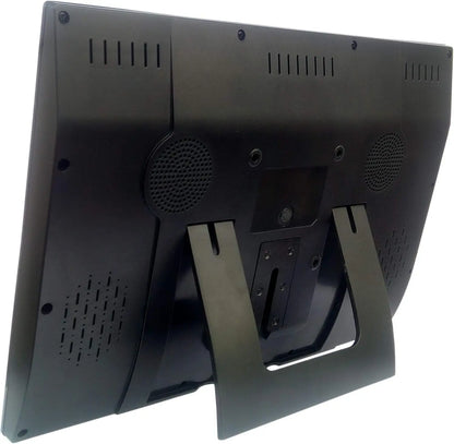 14' Portable TV LCD Monitor 1080P Rechargeable with HDMI, USB, RCA, FM Radio, Digital Tuner, AV Inputs, AC/DC, Antennas