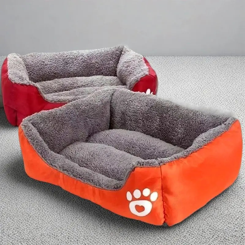 Colorful Warm Dog Kennel, Pet Mattress, Comfortable and Breathable Sleeping Bed for Large, Medium and Small Dogs
