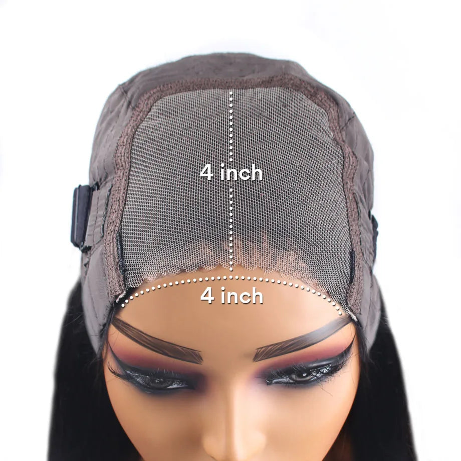 Glueless Wig Deep Wave Human Hair Wigs Ready To Wear Pre-Cut Lace Wear And Go Glueless Wigs Lace Front Human Hair Wig For Women