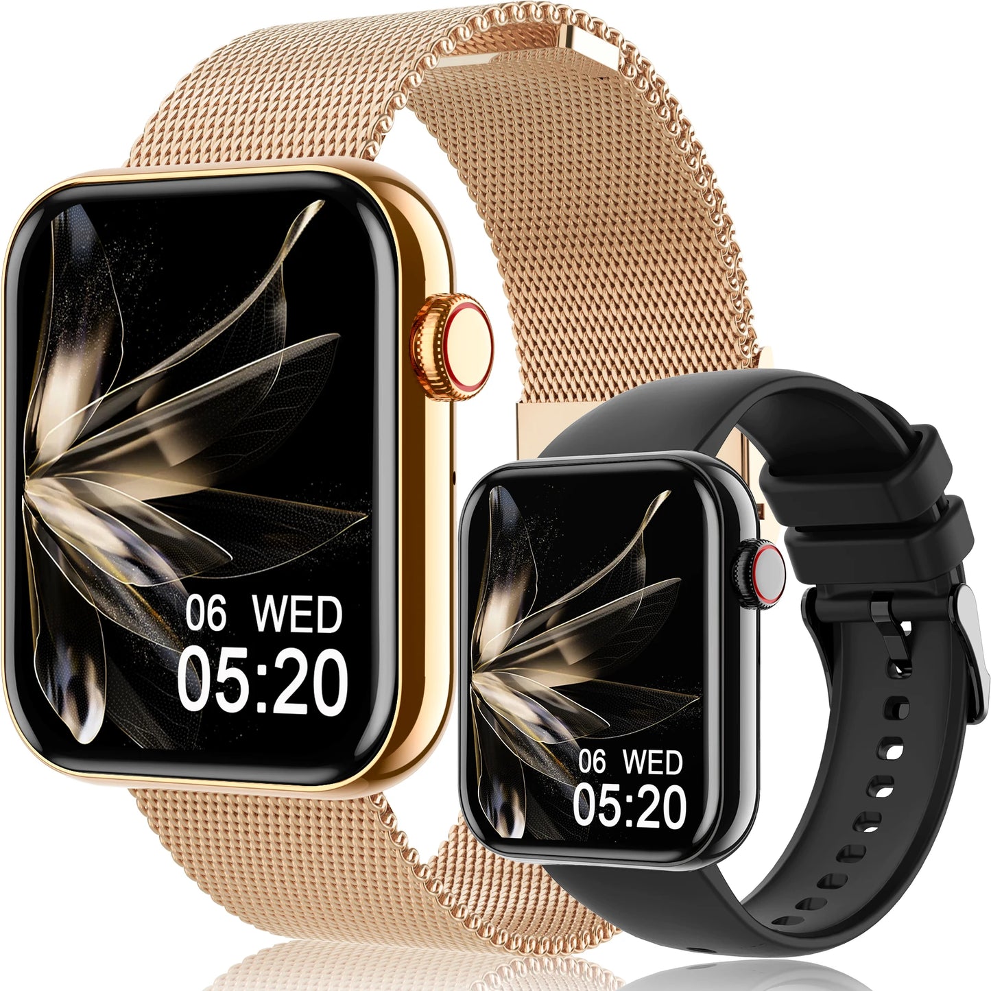 Smart Watch for Women/Men (Answer/Make Calls)Fitness Tracker Watch for iPhone/Android Phones, Pedometer, Gift for Family