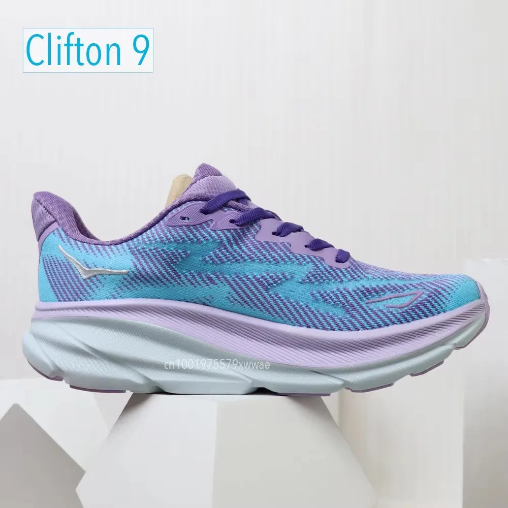 Brand Sneakers Clifton 9 Running Shoes Light Outdoor Sports Trainers Lifestyle Shock Absorption Athletic Shoes For Men And Women