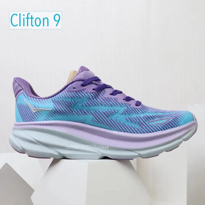 Brand Sneakers Clifton 9 Running Shoes Light Outdoor Sports Trainers Lifestyle Shock Absorption Athletic Shoes For Men And Women