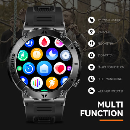 LaNikar Smart Watch Men TFT Display Bluetooth Call Blood Pressure Sport Fitness Health Monitor Custom Dial Waterproof Smartwatch