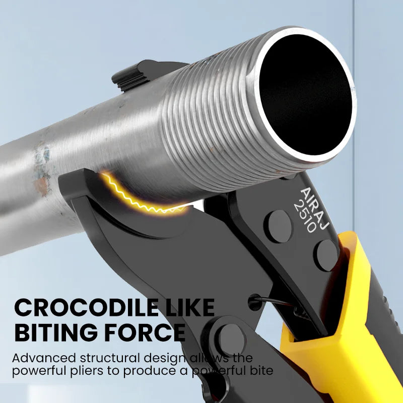 5 pcs AIRAJ Locking Pliers Set Quick Release Curved Mouth Powerful Pliers Versatile Tool For Strong Clamping/Twisting/Metal Bend