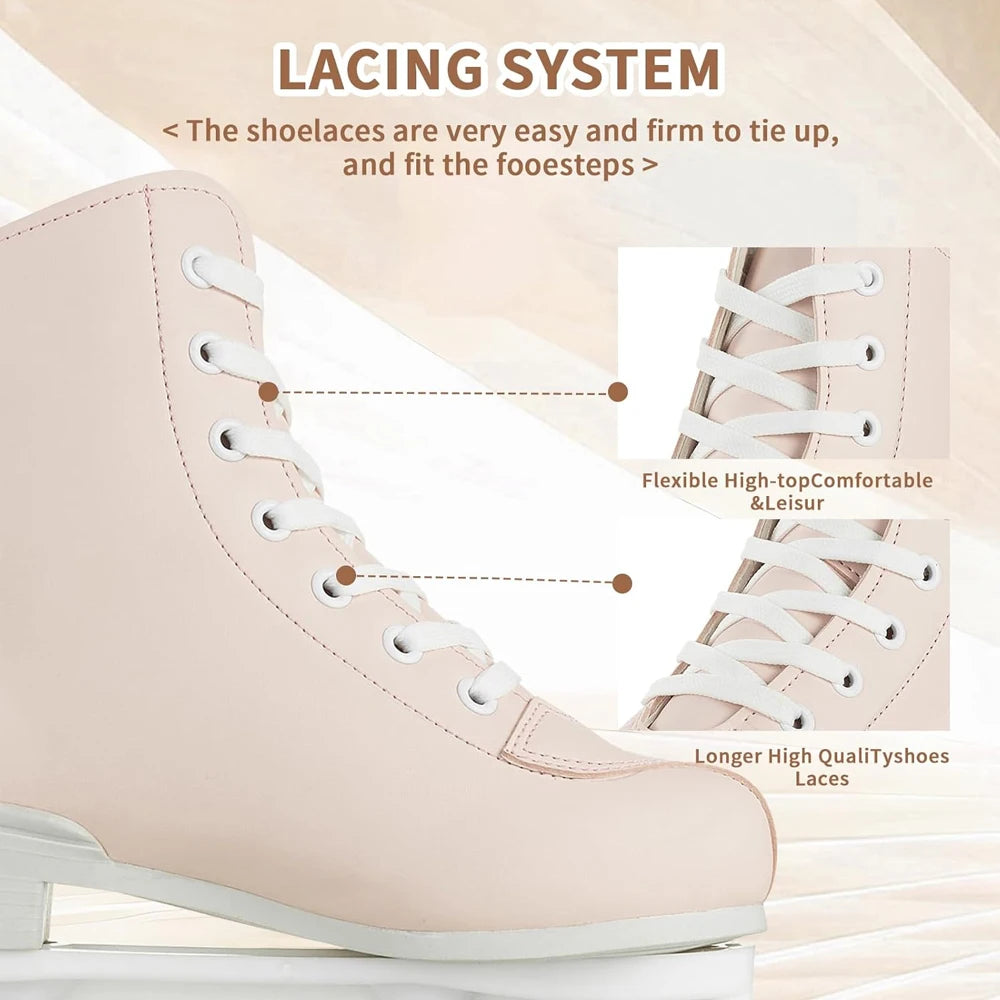 2025 Flashing Roller Skates PU Leather Roller Skates Double Row Quad Skate Shoes Adult Outdoor Indoor Skating Training Sneakers