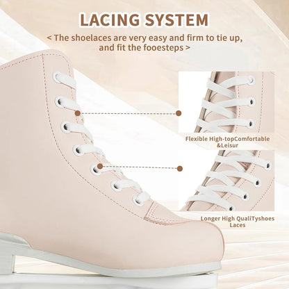 2025 Flashing Roller Skates PU Leather Roller Skates Double Row Quad Skate Shoes Adult Outdoor Indoor Skating Training Sneakers