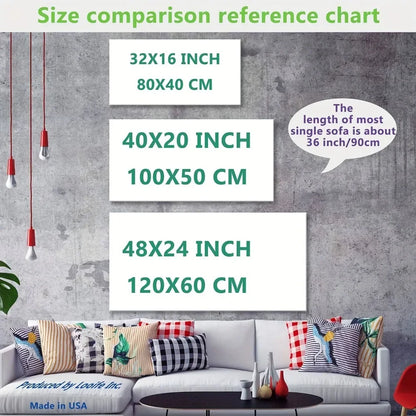 1 Nordic white flower oil painting on canvas, Modern art Deco wall painting 1.5 inch thick pine solid wood frame