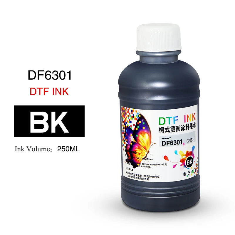 5*500ML DTF Ink 500ML DTF INK 5*250ML DTF INK DTF Printer for DTF Printer Film Transfer Ink Fast Shipping
