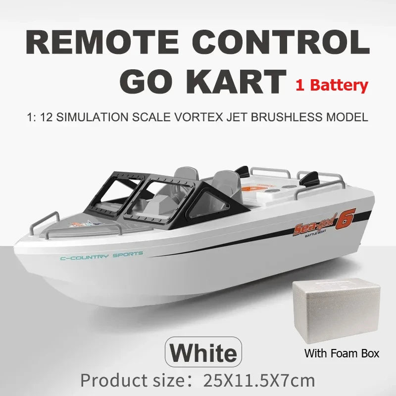 THELINK TX 693 Rc Boat 2.4G 1/12 Powerful Brushless Motor Long Range Wireless Electric Remote Control Fast Boat Model Toys Boys