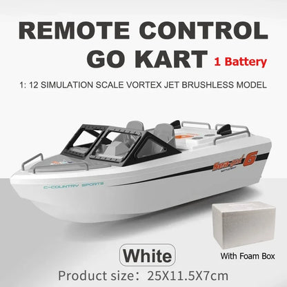 THELINK TX 693 Rc Boat 2.4G 1/12 Powerful Brushless Motor Long Range Wireless Electric Remote Control Fast Boat Model Toys Boys