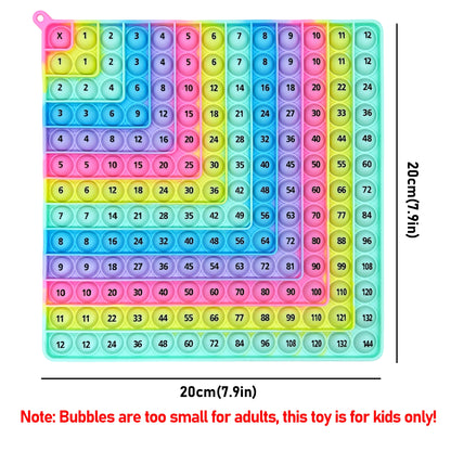Multiplication Practice Math Games, 12x12 Times Table Learning Activity Board Games, Mathematics Teaching Toys Stationery Gifts